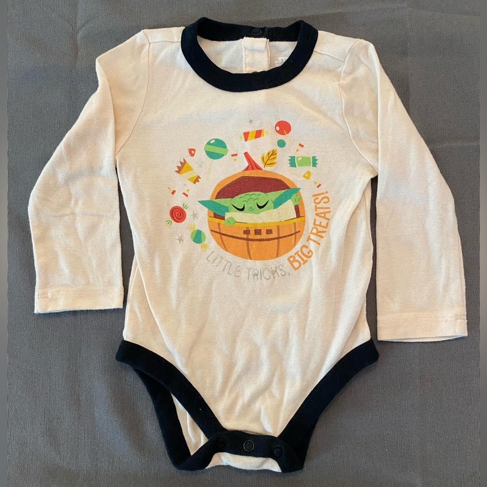 Disney Star War Baby Grogu Halloween Onesie 18M